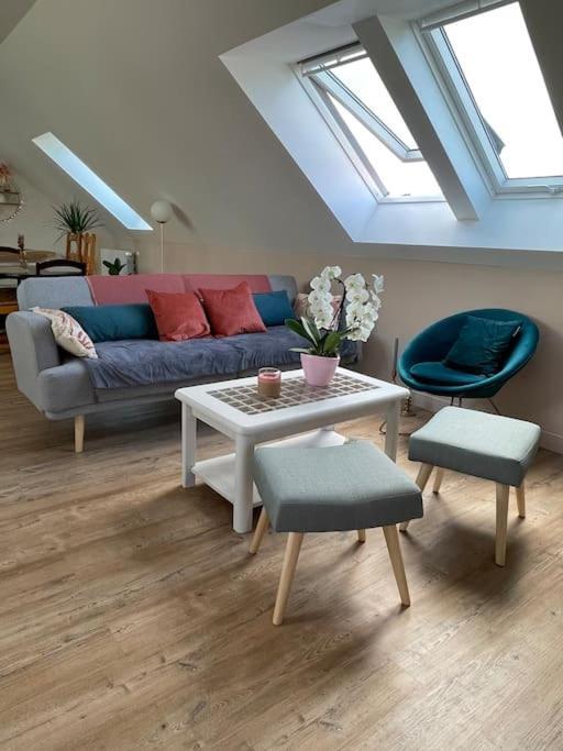Appartement Cosy Sous Les Toits 滨海利翁 外观 照片